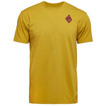 Black Diamond Mono Pocket SS Tee T-Shirt, S, amber