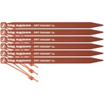 Big Agnes Dirt Dagger UL 6" Tent Stakes Zeltheringe, 15 cm, 6er Pack