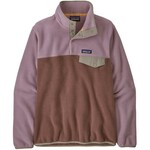 Patagonia Women's Lightweight Synch Snap-T Fleecepullover, S, dulse mauve