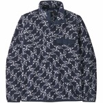 Patagonia Lightweight Synch Snap-T Fleecepullover, S, synched flight/new navy