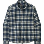 Patagonia Cotton in Conversion Lightweight Fjord Flannel Langarmshirt, S, base camp/new navy