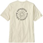 Patagonia Spoke Stencil Responsibili-Tee T-Shirt, S, birch white