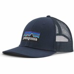 Patagonia P-6 Logo LoPro Trucker Hat Basecap, new navy