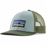 Patagonia P-6 Logo LoPro Trucker Hat Basecap, thermal blue