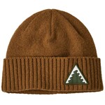 Patagonia Brodeo Beanie, dawn tracks patch: shelter brown