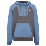 E9 Quis Kapuzenpullover, S, ash/steel blue