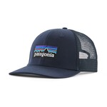 Patagonia P-6 Logo Trucker Hat Basecap, new navy