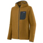 Patagonia R1 Air Full-Zip Hoody Fleecejacke, S, raptor brown