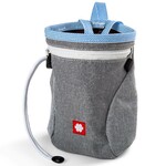 Ocun Dusty Eco + Belt Chalkbag, grey/blue