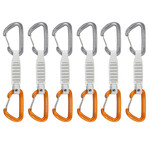 Mammut Sender Wire Quickdraw Express Set, 12cm, 6er Pack, light grey-gold