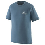 Patagonia Cap Cool Merino Blend Graphic Shirt T-Shirt, S, imagine moon: utility blue