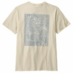 Patagonia Strataspire Responsibili-Tee T-Shirt, S, birch white