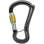 DMM Ceros Screwgate Verschlusskarabiner, titanium/lime