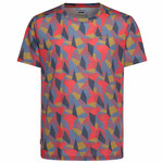 La Sportiva Dimension T-Shirt, M, night sky/mountain red