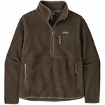 Patagonia Women's Retro Pile Marsupial Fleecepullover, S, otter brown