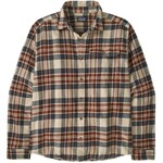 Patagonia Cotton in Conversion Lightweight Fjord Flannel Langarmshirt, S, paw: dried vanilla