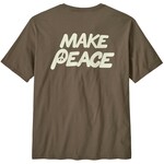 Patagonia Balance Organic T-Shirt, S, peace seeds: marlow brown