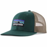 Patagonia P-6 Logo Trucker Hat Basecap, cascade green