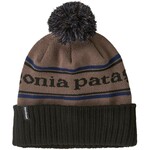 Patagonia Powder Town Beanie, park stripe: marlow brown