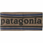 Patagonia Powder Town Headband Stirnband, park stripe: marlow brown