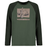 E9 Long Coffee Langarmshirt, S, rosemary
