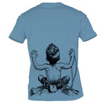 Nograd Born To Climb T-Shirt für Kinder, 8 Jahre, indian blue