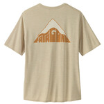 Patagonia Cap Cool Daily Graphic Lands T-Shirt, S, driftways: pumice x-dye