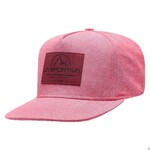 La Sportiva Flat Hat Basecap, S, mountain red/redwood