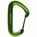 Black Diamond LiteWire Schnappkarabiner, green