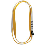 Singing Rock 16mm Polyester Rundschlinge, 60cm, gelb/weiß