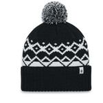 Black Diamond Tom Pom Beanie, black-white