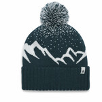 Black Diamond Tom Pom Beanie, deep woods-white