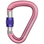Beal Be Safe Screw HMS Karabiner, matt pink