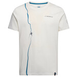 La Sportiva Route T-Shirt, S, chalk/lake