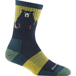 Darn Tough Women’s Bear Town Micro Crew Lightweight Wandersocken, S, dark teal