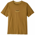 Patagonia '95 Oval Logo T-Shirt, S, bobcat brown: sunshine