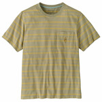 Patagonia Midweight Water People Mark Pocket Tee T-Shirt, S, steep face: weathered stone