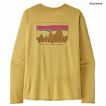 Patagonia L/S Cap Cool Daily Shirt '73 Skyline Langarmshirt, S, limestone yellow - light limestone yellow x-dye