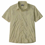 Patagonia Go To Shirt Kurzarmhemd, S, ocean blooms: weathered stone