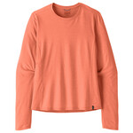 Patagonia Women's L/S Cap Cool Sun Shirt Langarmshirt, S, mellow melon - peach sherbet x-dye