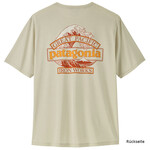 Patagonia Cap Cool Daily Shirt Great Waves T-Shirt, S, dyno white