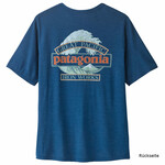 Patagonia Cap Cool Daily Shirt Great Waves T-Shirt, S, clement blue - light clement blue x-dye