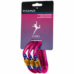 Camp Photon Lock Janja Schraubkarabiner, 3er Pack, fuchsia
