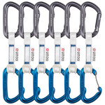 Ocun Hawk QD Combi Bio-Dyn-Ring 15mm Express-Set, 10cm, 6er Pack, blue