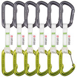 Ocun Hawk QD Combi Bio-Dyn-Ring 15mm Express-Set, 10cm, 6er Pack, green