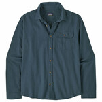 Patagonia Cotton in Conversion Lightweight Fjord Flannel Langarmshirt, S, summit blue