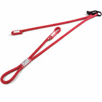 Ocun Sbea Adjust Twin 40/20-100cm Selbstsicherungsschlinge, red/white