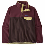 Patagonia Women's Lightweight Synch Snap-T Fleecepullover, S, den brown