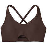 Patagonia Women's Maipo Low Impact Adjustable Bra Sport-BH, XS, den brown