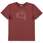 E9 B-Skill T-Shirt für Kinder, 6 Jahre, paprika